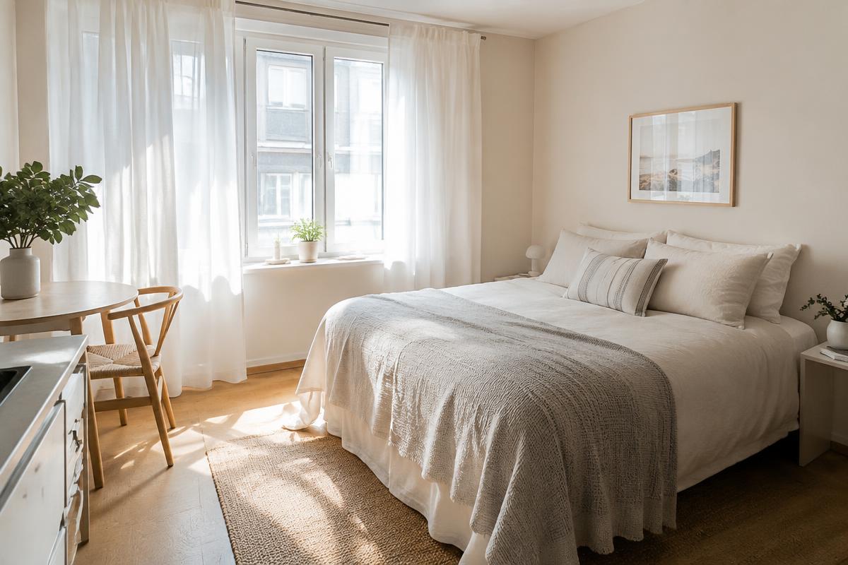 Apartament cu 1 cameră, imobil nou